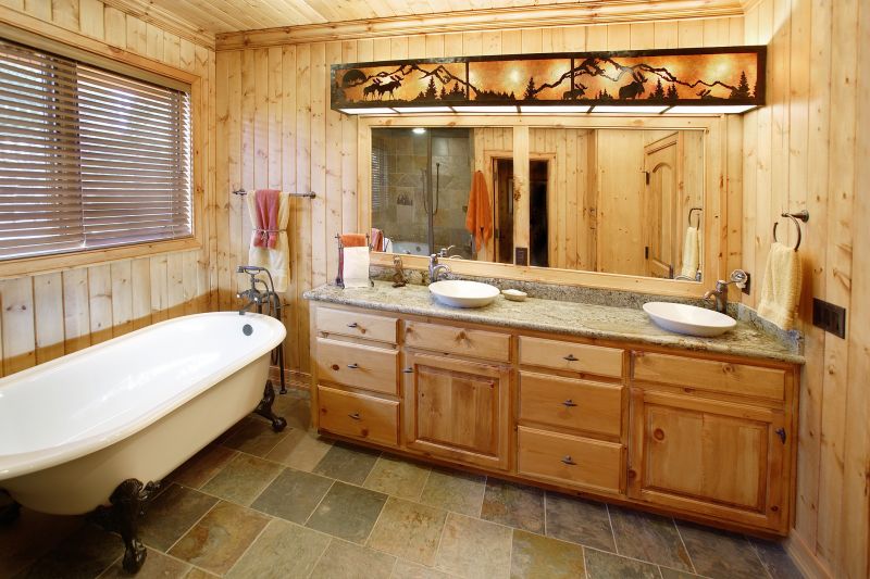 Rustic Style Master Bath